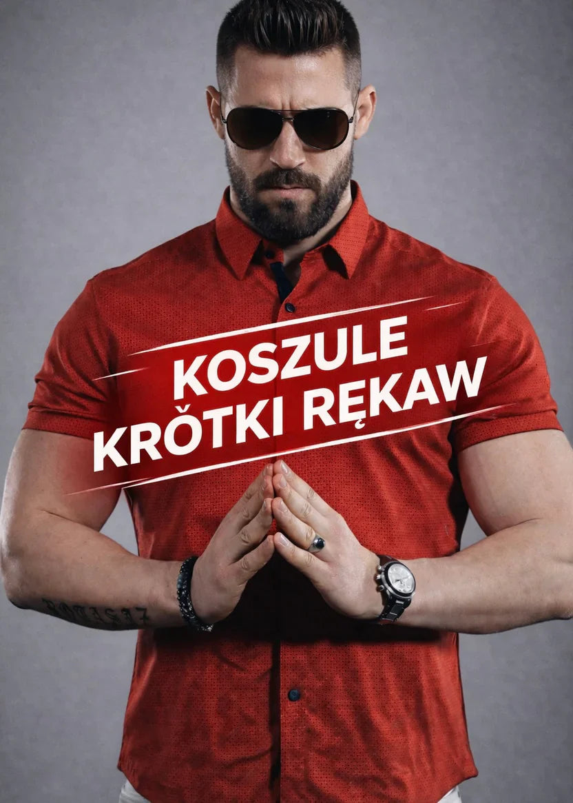 Koszule męskie z krótkim rękawem